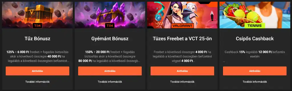 GGbet online kaszinó eSport bónusz ajánlat magyar játékosoknak