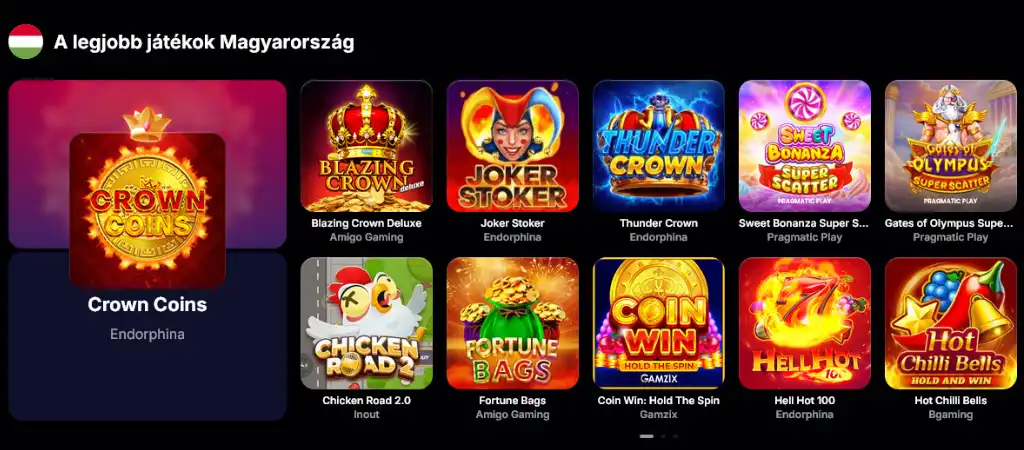 Legális magyar online kaszinó slot nyerőgépek és gyümölcsös játékok