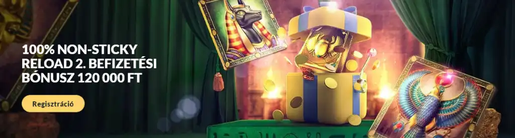 Lemon Casino 100% reload bónusz ajánlat, második befizetési bónusz akár 120 000 Ft értékben