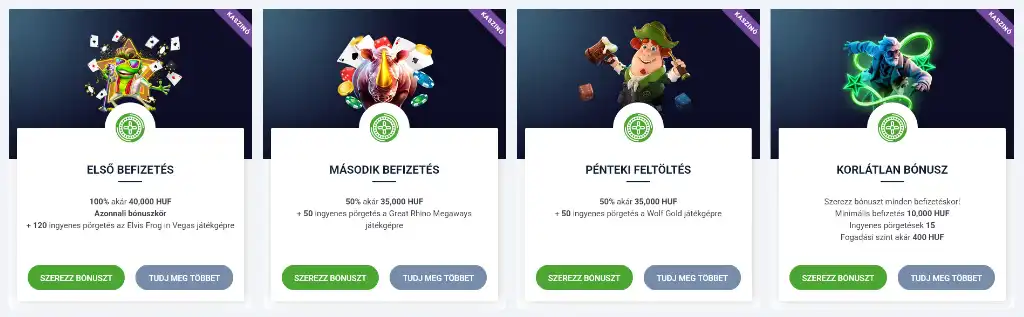 20Bet online kaszinó bónuszok magyar játékosoknak, befizetési ajánlatok és kedvezmények