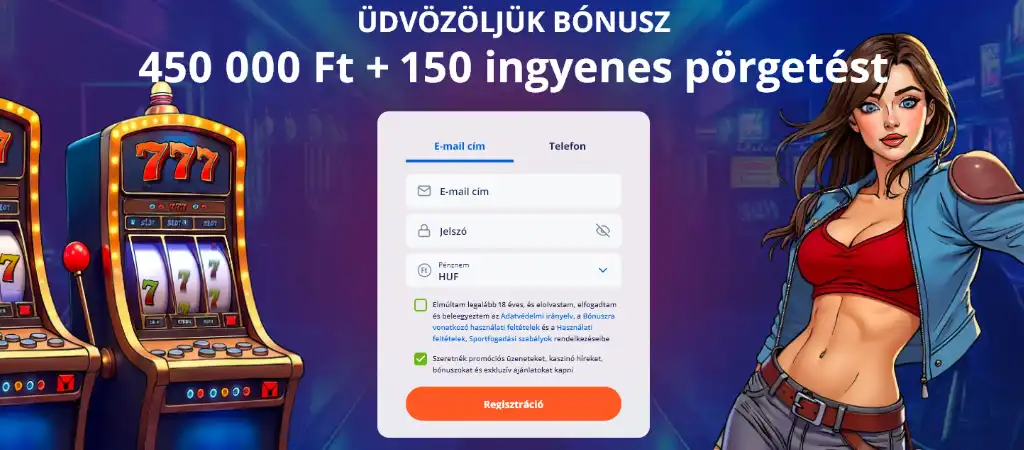 Vulkan Vegas online casino regisztrációs bónusz 450 000 Ft és 150 ingyenes pörgetés ajánlattal